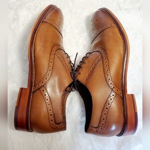 Johnson & Murphy Men's Conard Cap Toe